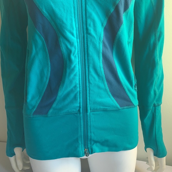 Lululemon Stride Jacket Turquoise Size 4 - Picture 3 of 7